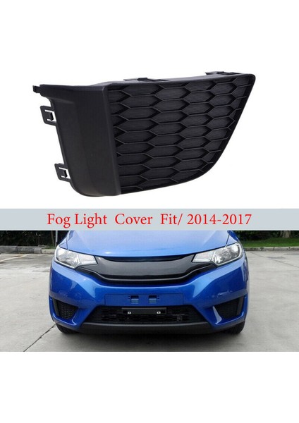 Honda Fit Jazz 2014 2015 2016 2017 Için Sağ Ön Tampon Sis Farı Çerçevesi Kapağı (Yurt Dışından) modelleri