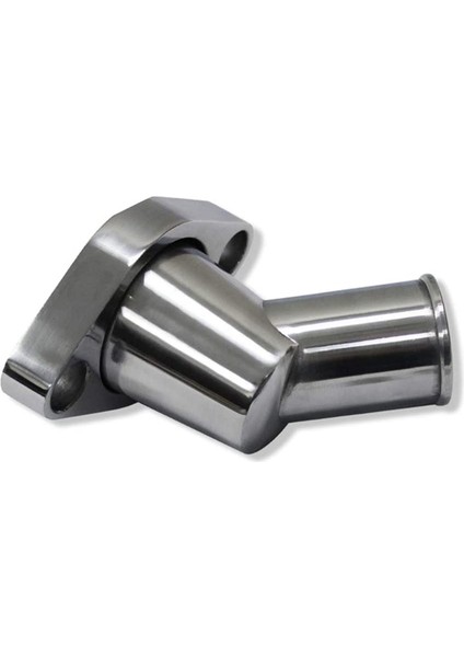 Sbc Bbc 45° Döner Cilalı Su Boyunlu Termostat Muhafazası Chevy 327 350 396 454 502 Gümüş (Yurt Dışından)