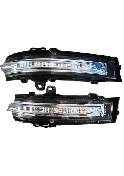 1 Çift Dikiz Aynası Dönüş Sinyali FK7B-17D742 FK7B-17D743 Ford Edge 2015-2020 Için LED Yan Kapı Aynası Gösterge Işığı (Yurt Dışından)