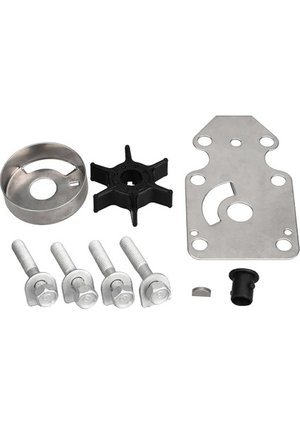 63V-W0078 Su Pompası Pervane Onarım Takımı Yamaha Pervane Dıştan Takmalı Motorlar 2 Zamanlı 9.9 Hp 15 Hp 1996-2019 Için Uygundur (Yurt Dışından)