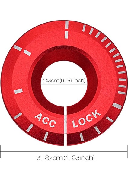 Araba Motoru Çalıştırma Ateşleme Kapağı Şekillendirici Ringhole Etiket Aksesuarları Kılıf Golf Passat Için Koltuk-Audi (Altın) (Yurt Dışından) fiyatları
