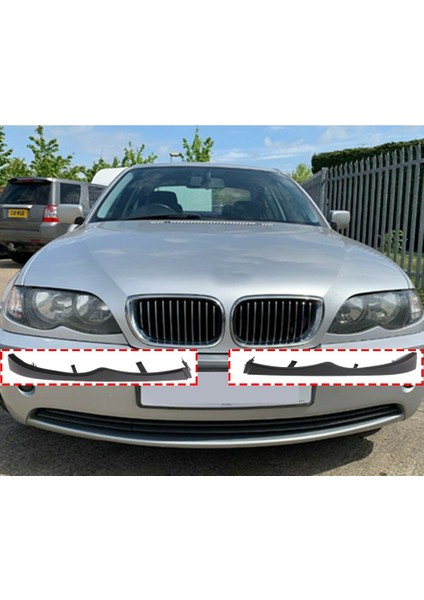 1 Çift Far Kalıplama Dolgu Trim Paneli 51130030406 51130030407 Bmw 3 Serisi E46 4 Kapılı 2002-2005 (Yurt Dışından)
