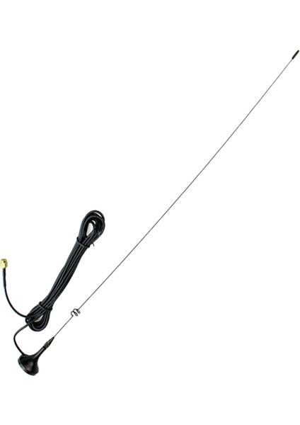 Baofeng Radyoları Için UT-108UV Sma-M 144/430MHZ Çift Bantlı Manyetik Anten (Yurt Dışından)