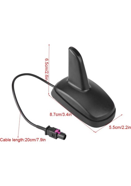 Köpekbalığı Yüzgeci Araba Çatı Am/fm Radyo Anteni Anteni Vw Golf 5 6 Passat Polo Tiguan Touran T5 Fakra Için Fit (Yurt Dışından) modelleri