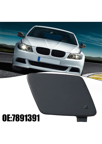 Bmw 1 Serisi Için E81 E87 2009-2012 Çekme Kapağı Ön Tampon Çekme Kancası Kapağı Araba Aksesuarları 51117891391 (Yurt Dışından) fiyatları