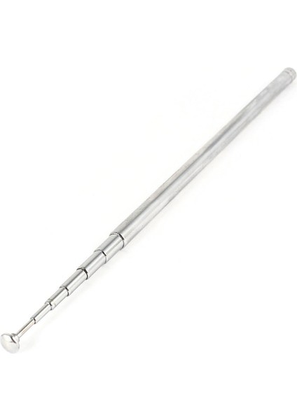 Gümüş Ton Fm Radyo Tv 7 Bölüm Teleskopik Anten Anteni 38" 97CM (Yurt Dışından)