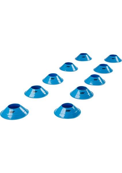 SMC10M 10 lu Süper Mini Antrenman Çanağı Seti Mavi