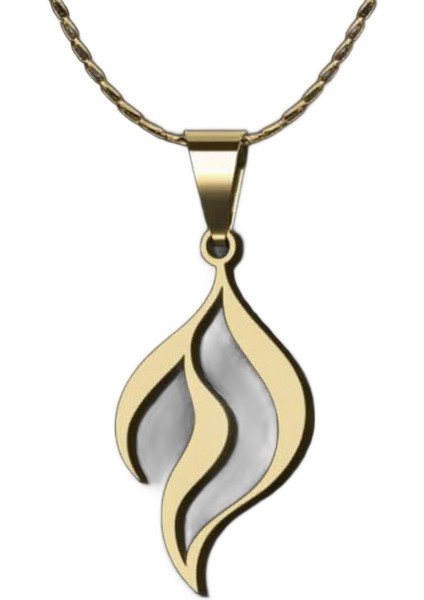 14 Ayar Altın Kolye Ucu Ateş Alevi GM6904 0.5 gr fiyatları