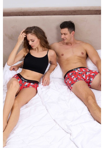 Köpek Desenli Dijital Baskılı Erkek Boxer fırsatları