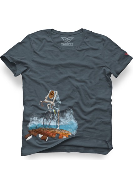 Yönsüz Sürüş Bisiklet Tasarım Tişört