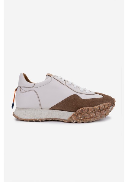 Erkek Hakiki Deri Bej Sneakers & Spor Ayakkabı 325 2891-440 Erk Ayk Y25 Bej/trcn Suet