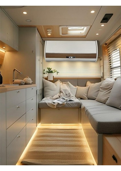 Kendi Imalatımız Karavan & Yat & Tiny House & Prefabrik Evlerde Kullanabileceğiniz Zamak (Metal) Kulp Parlak Krom