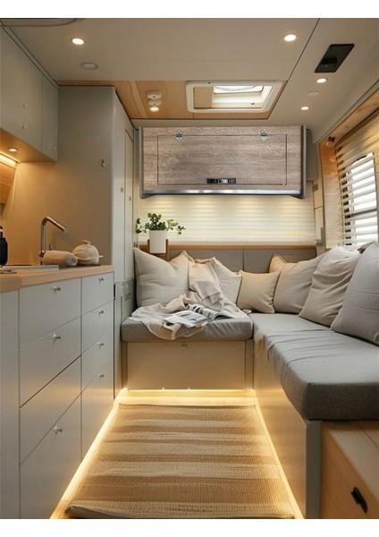 Kendi Imalatımız Karavan & Yat & Tiny House & Prefabrik Evlerde Kullanabileceğiniz Zamak (Metal) Kulp Parlak Krom