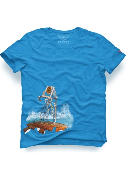 Yönsüz Sürüş Bisiklet Tasarım Tişört