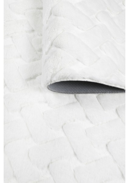 Desenli Tavşan Tüyü Yumuşak 2’li Banyo Paspası – Kaymaz Tabanlı Klozet Takımı Krem fiyatları