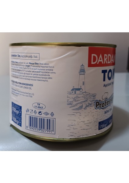 Ton Konserve 1705 gr fiyatları