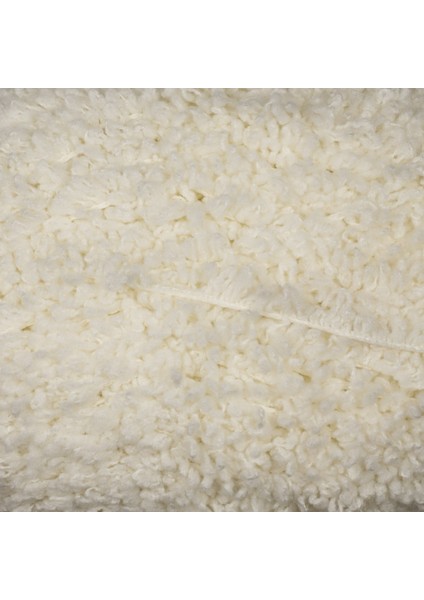 Happy Loopy Yarn - 100g / 100m | %100 Polyester Buklet Örgü İpi - Beyaz fiyatları