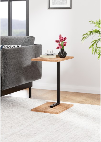 Tekli Zigon Sehpa 40x30 - Atlantik Çam