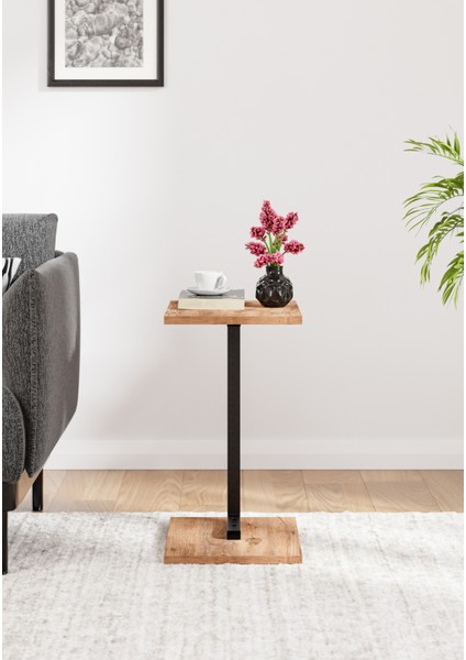 Tekli Zigon Sehpa 40x30 - Atlantik Çam