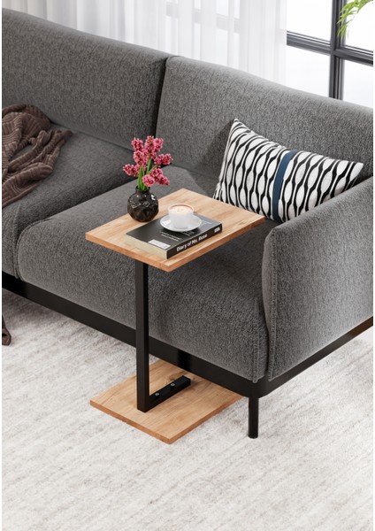 Tekli Zigon Sehpa 40x30 - Atlantik Çam