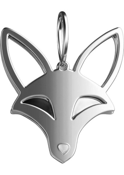 925 Ayar gümüş kolye tilki SM6950 fiyatları