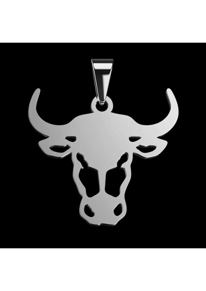 925 Ayar Gümüş Kolye Boğa SM6785