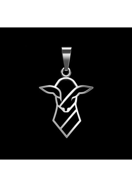 925 Ayar gümüş kolye keçi SM7063