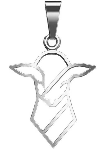 925 Ayar gümüş kolye keçi SM7063 fiyatları