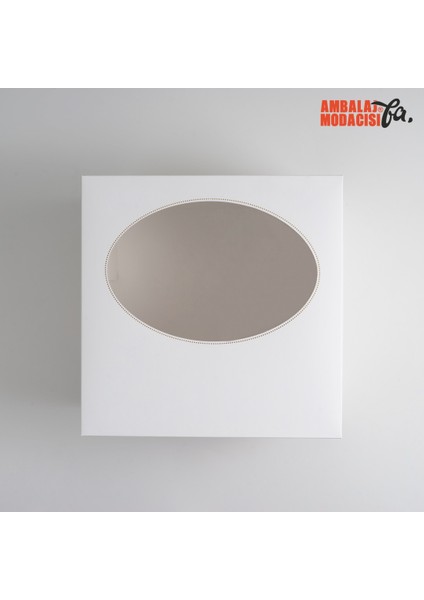 Yaş Pasta Kutusu ( 8 Kişilik ) Beyaz 5 Adet ( 30X30X25 cm ) fiyatları