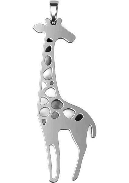 925 Ayar Gümüş Kolye Zürafa SM7011 fiyatları