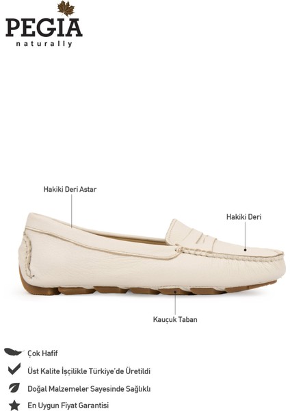 Hakiki Deri Kadın Loafer Ayakkabı 700901 fiyatları