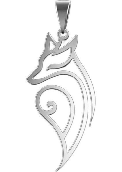 925 Ayar gümüş kolye tilki SM6959 fiyatları