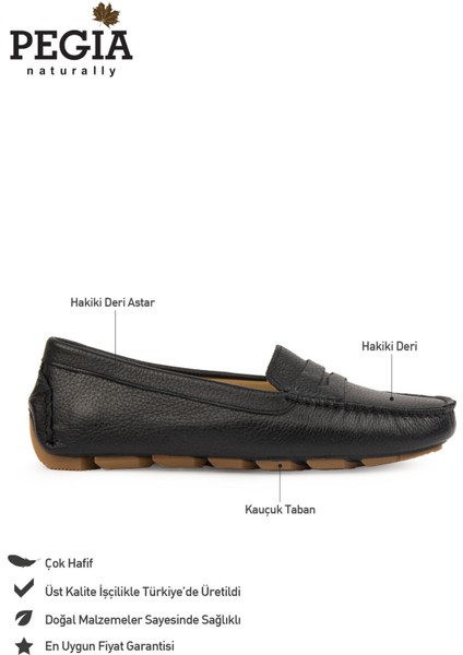 Hakiki Deri Kadın Loafer Ayakkabı 700901 fiyatları