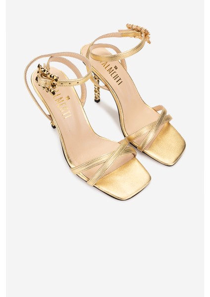 Kadın Hakiki Deri Dore Topuklu Ayakkabı 594 1519 Bn Ayk Y25 Dore fiyatları