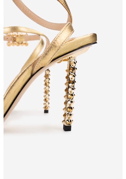 Kadın Hakiki Deri Dore Topuklu Ayakkabı 594 1519 Bn Ayk Y25 Dore fırsatları