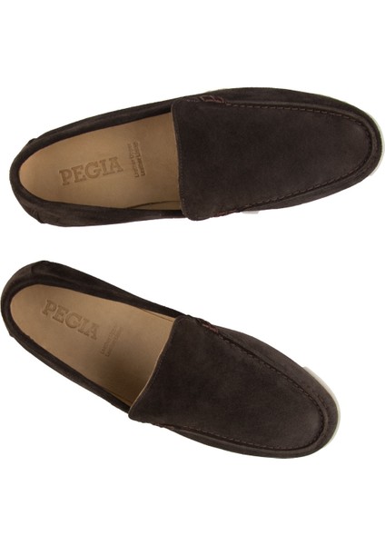 Hakiki Süet Erkek Düz Loafer 500911 modelleri