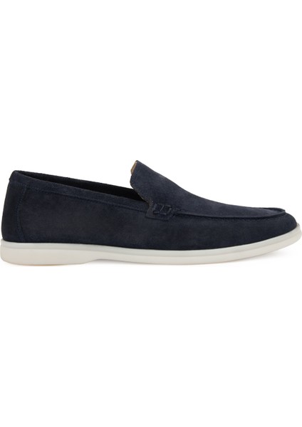 Hakiki Süet Erkek Düz Loafer 500911