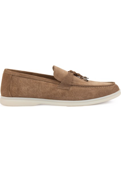 Hakiki Süet Erkek Tokalı Loafer 500910