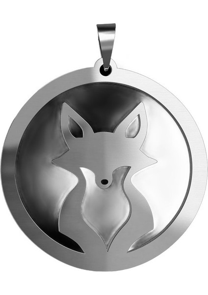 925 Ayar gümüş kolye tilki SM6949 fiyatları