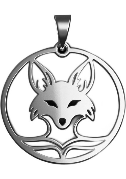 925 Ayar gümüş kolye tilki SM6956 fiyatları