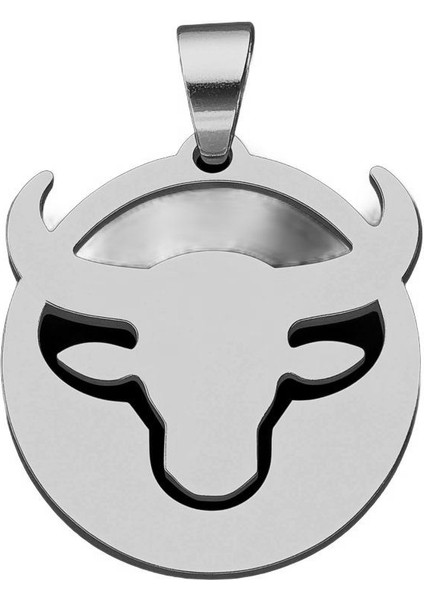 925 Ayar Gümüş Kolye Boğa SM6790 fiyatları