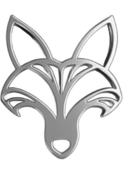 925 Ayar gümüş kolye tilki SM6954 fiyatları