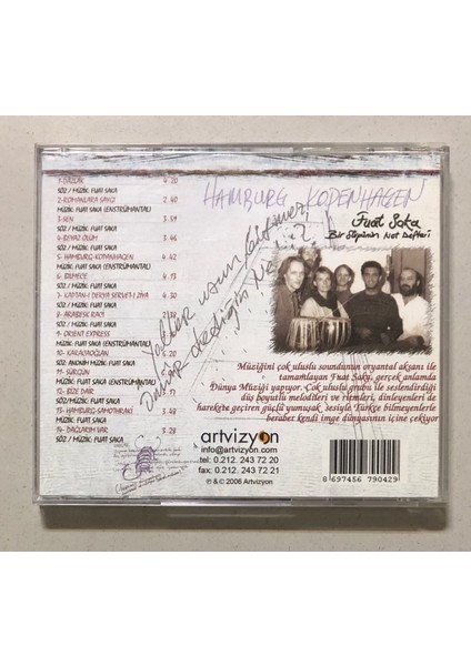 Fuat Saka Bir Sürgünün Not Defteri CD (Orijinal Dönem Baskı Cd) fiyatları
