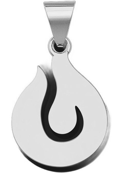 925 Ayar gümüş kolye Ateş alevi SM6906 fiyatları