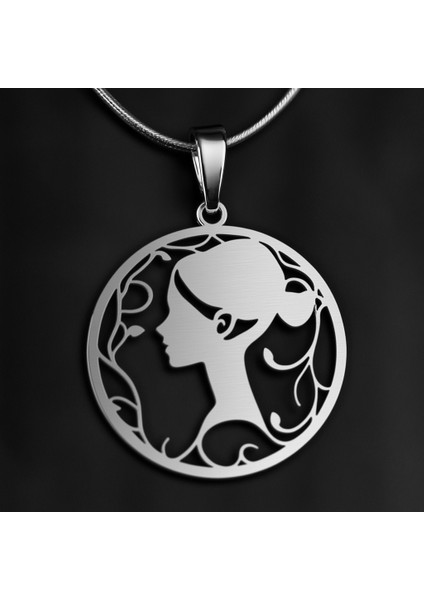 925 Ayar gümüş kolye kız SM7042