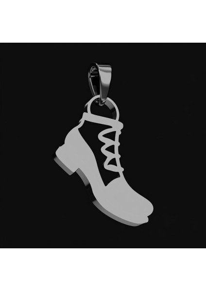 925 Ayar gümüş kolye bot SM6892