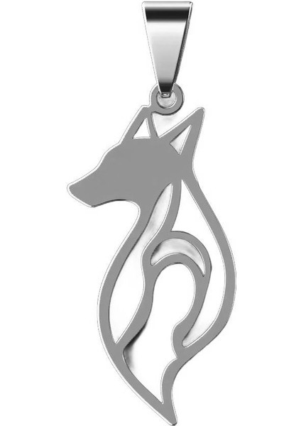 925 Ayar gümüş kolye tilki SM6958 fiyatları