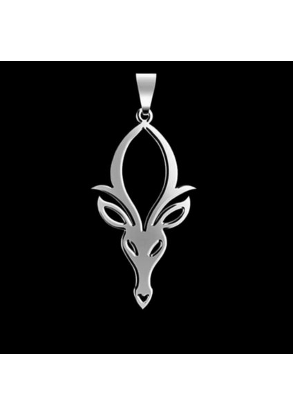 925 Ayar gümüş kolye keçi SM7061