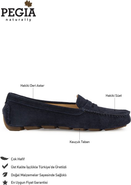 Hakiki Süet Kadın Loafer Ayakkabı 700907 fiyatları