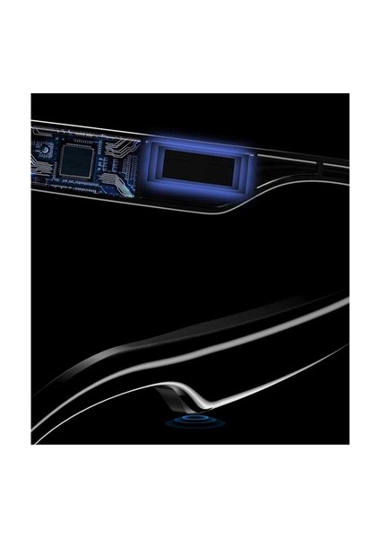 E13-06 Siyah Kablosuz Bluetooth Uyumlu Akıllı Gözlük